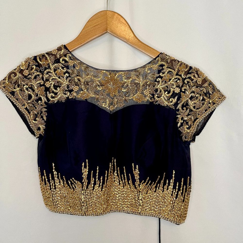 Pawan and Pranav Haute Couture Indian Bridal Wear Lehengas Top